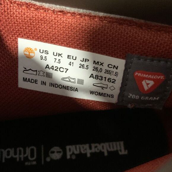 Women's 9.5 Timberland Stone Street 6-Inch Waterproof Platform Boot Lace-Up - Picture 8 of 11